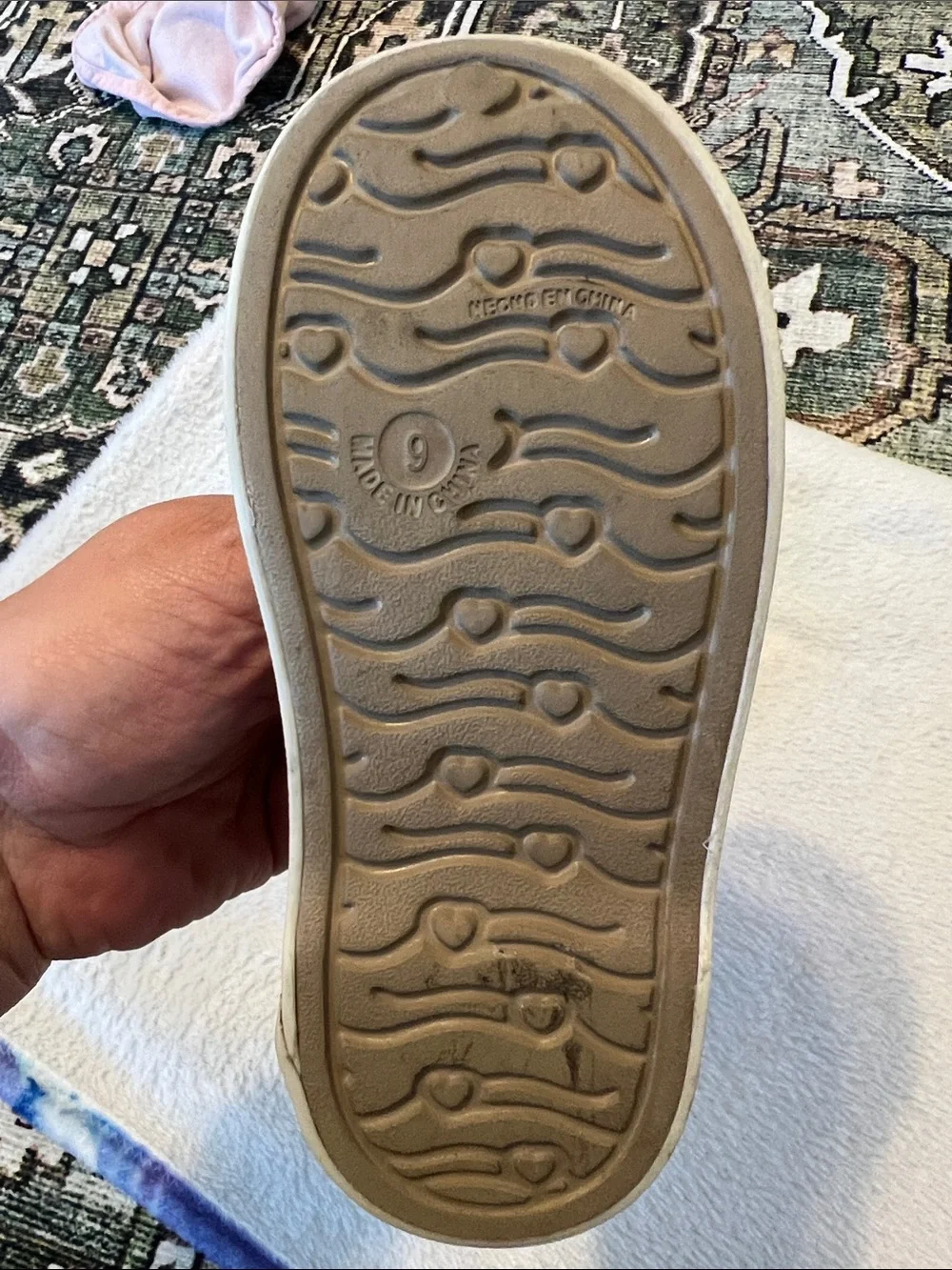 Old Navy Leopard Print Mary Jane Flats - Tan and Black
